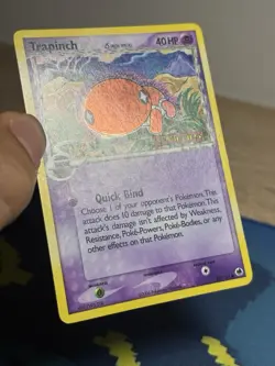Trapinch 69/101 Delta Species Stamped Ex Dragon Frontiers Reverse Holo Pokemon - Image 4