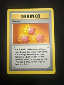 Pokemon Card - Revive Base Set (Shadowless) 89/102 Uncommon LP - Image 1