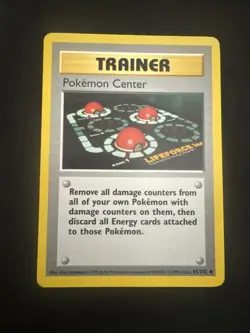 Pokemon TCG Pokemon Center Base Set 85/102 Regular Shadowless Uncommon LP - Image 1