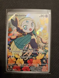Meloetta MEP 026 - Illustration Rare Black Star Promo- Pokemon TCG Card - Image 1