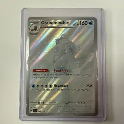 Pokemon TCG- Crabominable - Stella Crown - 149/142 - Illustration Rare - MINT - Image 1