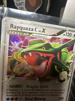 Rayquaza C LV.X DP47 PR-DPP Promo DP Black Star Promos Pokemon - Image 3