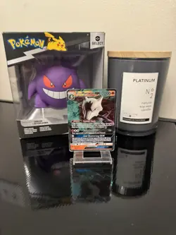Pokemon TCG Alolan Marowak GX Black Star Promo Rare Holo Card SM187 - Image 1