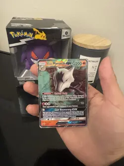 Pokemon TCG Alolan Marowak GX Black Star Promo Rare Holo Card SM187 - Image 4