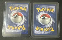 1999 Pokemon 1st Edition Jungle #60 Pikachu Red Cheeks NM! Two Pikachu - Image 2
