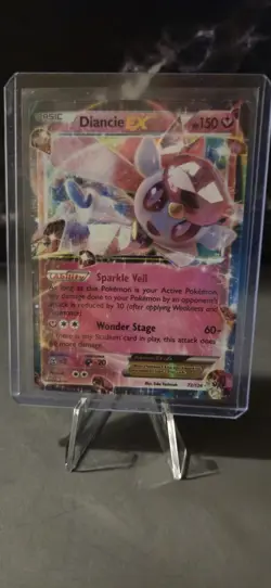 Diancie EX Ultra Rare XY - Fates Collide 72/124 NM Pokemon TCG - Image 2