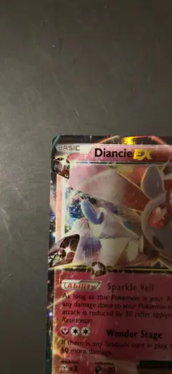 Diancie EX Ultra Rare XY - Fates Collide 72/124 NM Pokemon TCG - Image 4