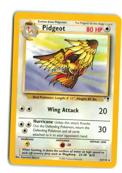 PIDGEOT 33/110 LEGENDARY COLLECTION POKEMON TCG NM-LP - Image 1