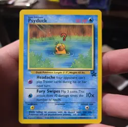 NM Pokemon PSYDUCK Card BLACK STAR PROMO Set #20 Wizards of the Coast League TCG - Image 1