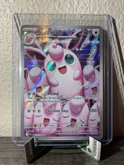 Wigglytuff - 105/094 - TCG Pokemon Phantasmal Flames - Illustration Rare NM - Image 1
