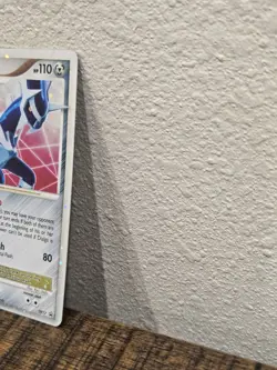 Pokemon Dialga Lv. X Diamond Pearl Black Star Promo DP17 Card LP Holo 2008 - Image 2