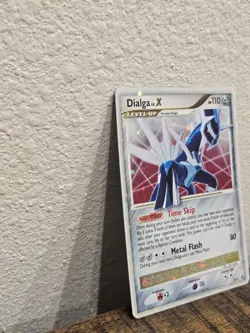 Pokemon Dialga Lv. X Diamond Pearl Black Star Promo DP17 Card LP Holo 2008 - Image 3