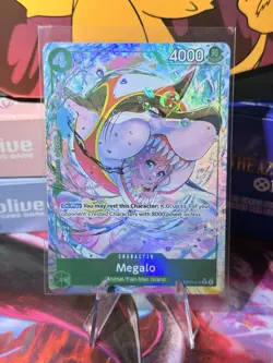 One Piece EB04-018 Megalo (Alternate Art) OP14 The Azure Sea's Seven Foil ENG NM - Image 1