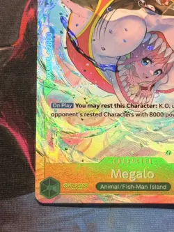 One Piece EB04-018 Megalo (Alternate Art) OP14 The Azure Sea's Seven Foil ENG NM - Image 5