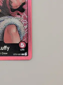 Monkey.D.Luffy ST01-001 - One Piece Card Game Starter Deck 1 Straw Hat Crew Foil - Image 5