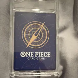 Namco One Piece CCG Ace & Sabo & Luffy OP13-007 Foil Alternate Art Super Rare 1. - Image 2