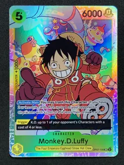 One Piece OP07-109 Monkey.D.Luffy English - 500 Years In The Future - Image 1