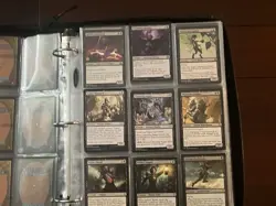 Huge! Magic The Gathering Binder Filled With 1000+ BLACK Vintage To Modern Cards - Image 4