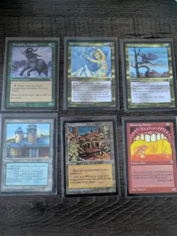 Old School Vintage Magic the Gathering Card Lot 1990's 37 Card lot - Image 3
