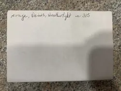 Magic: The Gathering MTG - Mirage Block Lot 315+ Mirage, Visions & Weatherlight! - Image 2