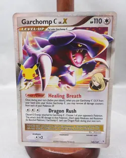 Pokemon Garchomp TCG 145/147 C LV.X 25th Anniversary Celebrations NM/M Condition - Image 1