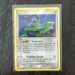 Rayquaza (22/107) Reverse Holo Rare Stamped - Deoxys EX 2005 Pokemon Card - Image 1