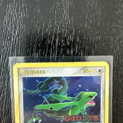 Rayquaza (22/107) Reverse Holo Rare Stamped - Deoxys EX 2005 Pokemon Card - Image 2