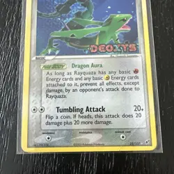 Rayquaza (22/107) Reverse Holo Rare Stamped - Deoxys EX 2005 Pokemon Card - Image 3