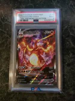 Pokemon TCG Charizard VMAX SWSH261 - Black Star Promo - PSA 9 - Image 1