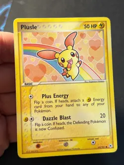 Plusle 69/101 EX Hidden Legends Pokemon Card - Image 4