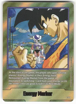 Energy Marker E-77☆ Gold Fusion World Dragon Ball Super Card - Image 1