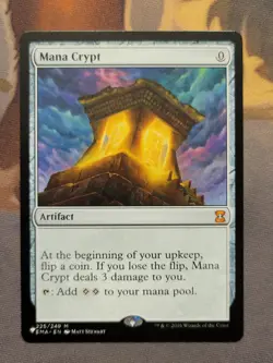 1x Mana Crypt - The List Reprint Mythic MTG NM - Image 1