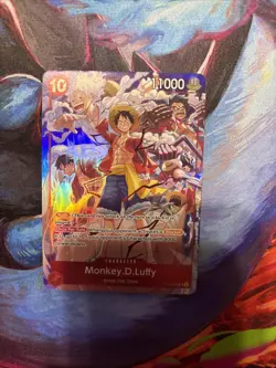 Monkey D. Luffy ST10-006 - One Piece Day Dallas 2025 Promo Card Gear 5 - Image 1