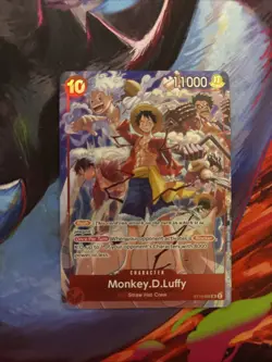 Monkey D. Luffy ST10-006 - One Piece Day Dallas 2025 Promo Card Gear 5 - Image 2