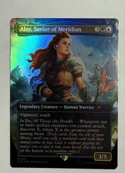 Aloy, Savior of Meridian (Rainbow Foil) Secret Lair Drop Foil - Image 1