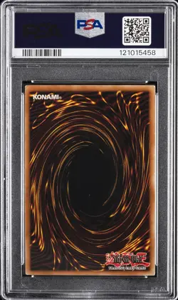 2003 YU-GI-OH! MFC-MAGICIAN'S FORCE 1ST ED #000 DARK MAGICIAN GIRL PSA 7 - Image 2