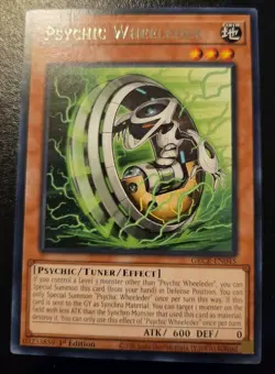 Psychic Wheeleder GRCR-EN045 1st Edition Rare The Grand Creators Yu-Gi-Oh! TCG - Image 1