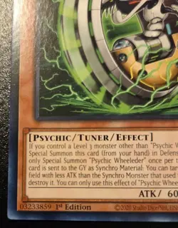 Psychic Wheeleder GRCR-EN045 1st Edition Rare The Grand Creators Yu-Gi-Oh! TCG - Image 4