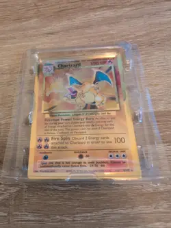 Gold Metal Charizard 4/102 - Celebrations UPC Promo - Pokemon Card - NM - Image 1
