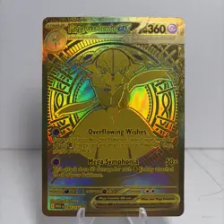 Pokemon TCG Mega Gardevoir EX 187/132 Mega Evolutions Gold Hyper Rare NM/Mint - Image 1