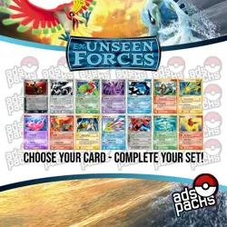 Pokemon Unseen Forces EX Set - Choose Your Card! 2005 Vintage Gold Star Pokemon - Image 1