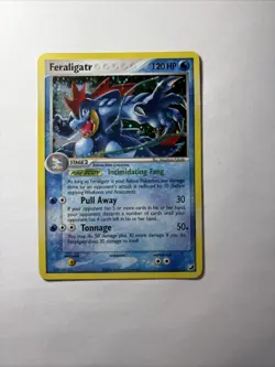 Pokemon TCG Feraligatr 4/115 unseen Forces Holo 2005 - Mint - Image 4