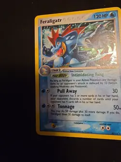 Feraligatr Holo Pokemon Card 4/115 Unseen Forces NM/LP COPY 💢💥💢 - Image 4