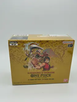 One Piece TCG - Kingdoms of Intrigue Booster Box (Op04) Sealed English - Image 1