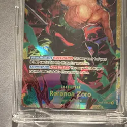Bandai One Piece CCG Roronoa Zoro OP06-118 Foil 9000 Power Card - Image 3