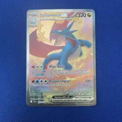 Pokemon TCG Salamence EX 187/159 Special Illustration Rare Journey Together Holo - Image 1