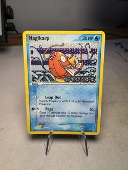 Pokemon TCG Magikarp Ex Deoxys Stamped Reverse Holo 64/107 - Image 1