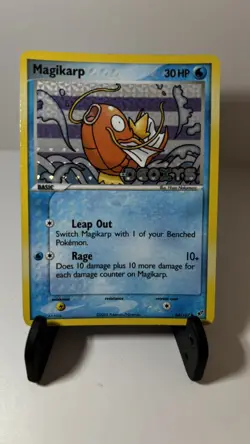 Pokemon TCG Magikarp Deoxys (EX) Set 64/107 with DEOXYS Stamp Reverse Holo LP - Image 2