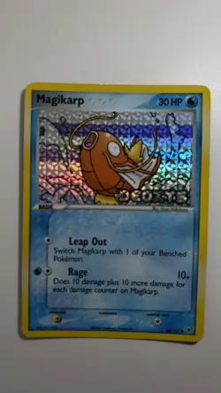 Pokemon TCG Magikarp Deoxys (EX) Set 64/107 with DEOXYS Stamp Reverse Holo LP - Image 4