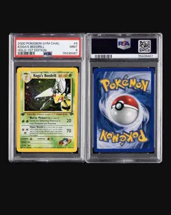 PSA 9 Koga's Beedrill Holo Pokemon Card 1st Edition Gym Challenge 9/132 - Image 3